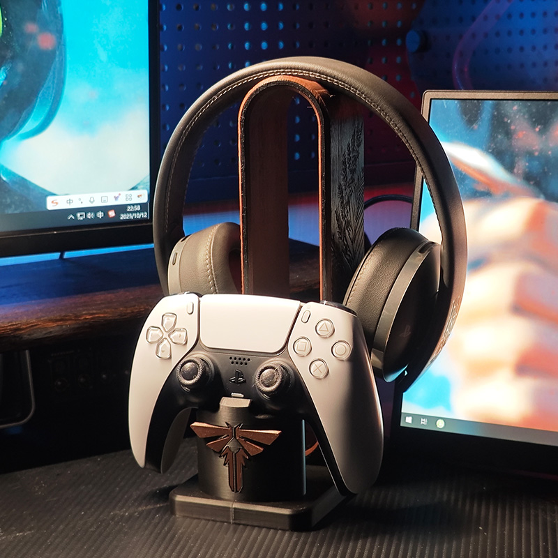 Esports Y Gaming - ที่วางหูฟังลายเซลด้า ธีมอนิเมะ ที่แขวนโลโก้เกม PS5 อุปกรณ์ตกแต่งโต๊ะทำงานสำหรับอีสปอร์ต อุปกรณ์เสริมสำหรับเครื่องเล่นเกม
