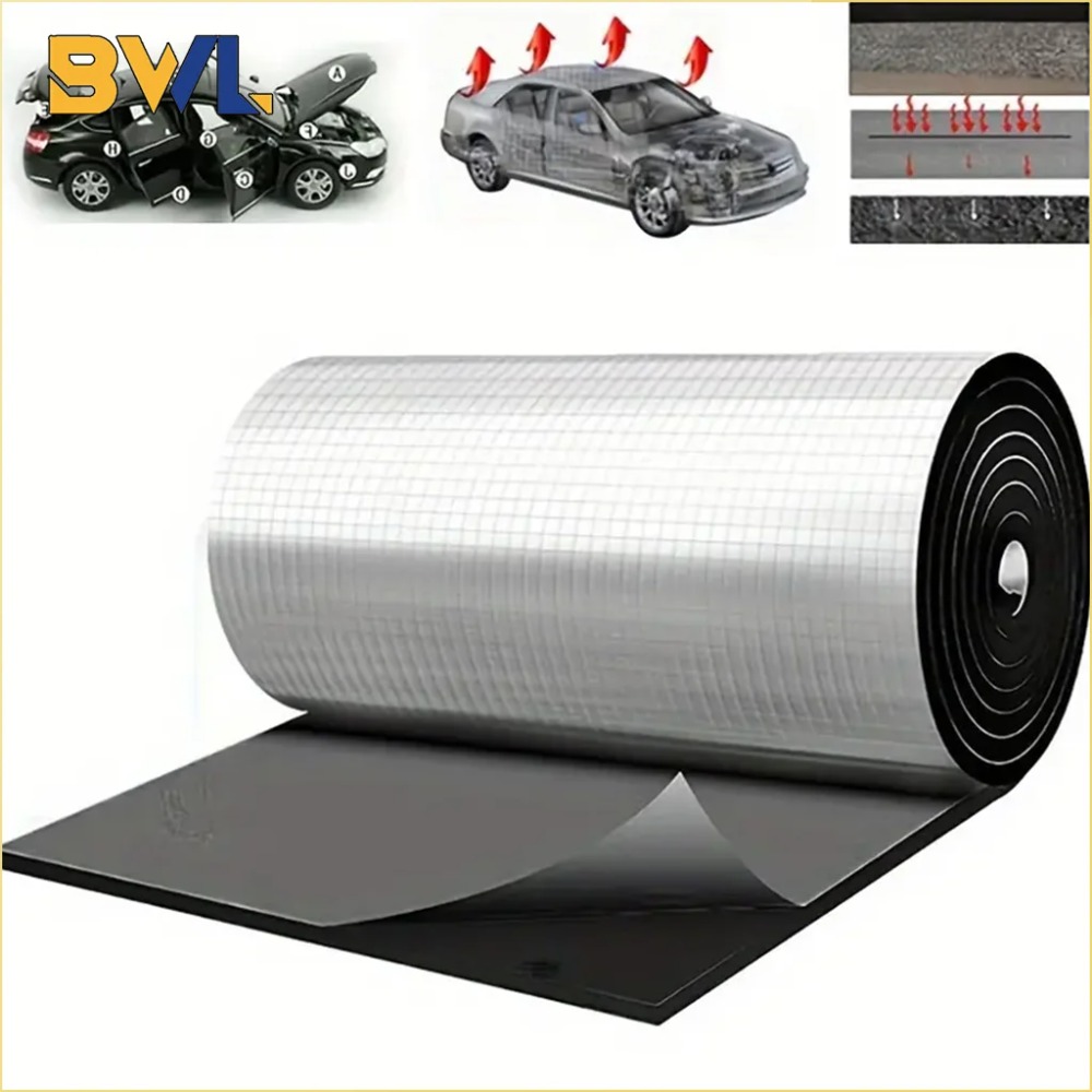 Sound Dampening Foam - 5/10 มม.Sound Deadener ฉนวนกันความร้อนรถ Sound Proofing
