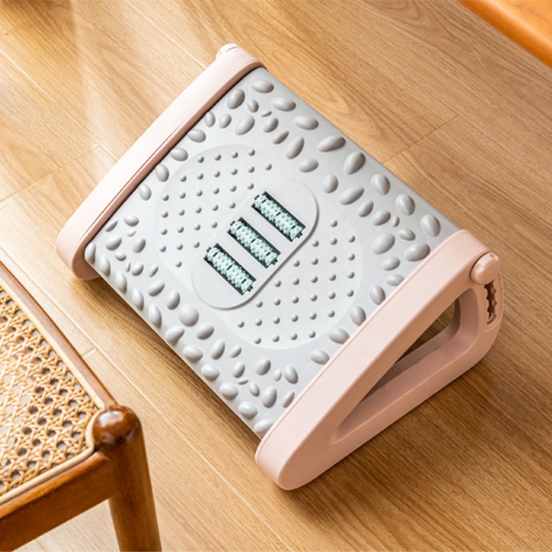 ที่วางเท้าแบบมีล้อเลื่อนพร้อมฟ - Footrest Under Desk บทวิจารณ์และราคา