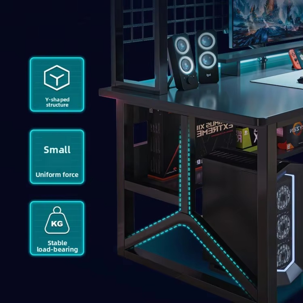 โต๊ะเกมมิ่งอีสปอร์ตที่ทันสมัย  - Esports Y Gaming บทวิจารณ์และราคา