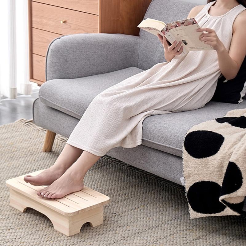 เก้าอี้ไม้ ที่วางเท้าแบบมั่นคง - Footrest Under Desk บทวิจารณ์และราคา