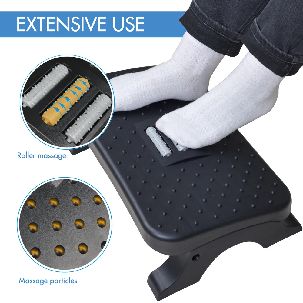 ที่วางเท้าใต้โต๊ะตามหลักสรีรศา - Footrest Under Desk บทวิจารณ์และราคา