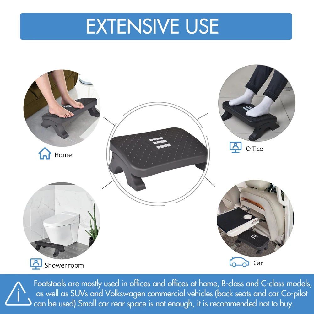 ที่วางเท้าใต้โต๊ะตามหลักสรีรศา - Footrest Under Desk บทวิจารณ์และราคา