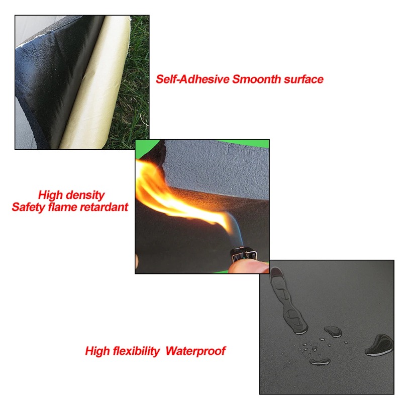 แผ่นกันเสียงรถยนต์ แผ่นโฟมปิดเ - Sound Dampening Foam บทวิจารณ์และราคา