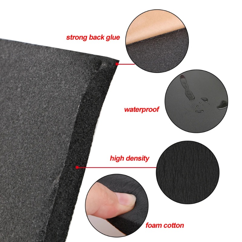 แผ่นกันเสียงรถยนต์ แผ่นโฟมปิดเ - Sound Dampening Foam บทวิจารณ์และราคา